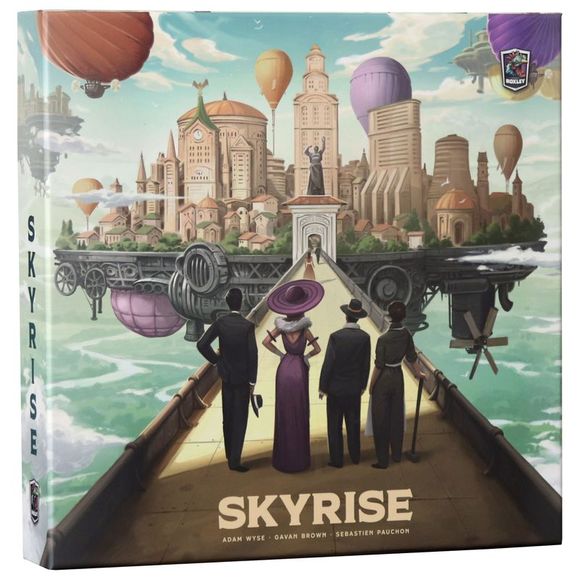 Skyrise Board Game (Essentials Edition) | Spatial Auction Game of Area Majority - Picture 1 of 9